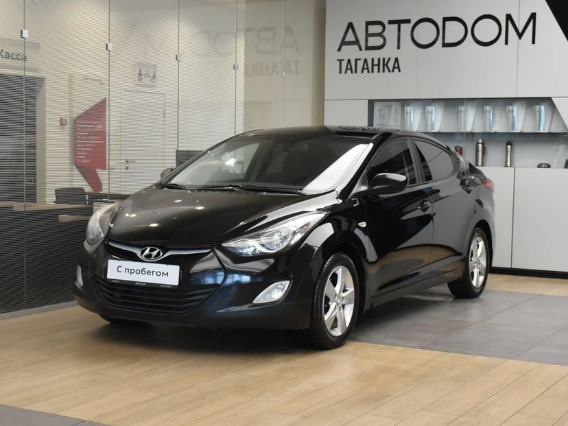 Hyundai Elantra V поколение (MD) 1.6 AT (132 л.с.) Comfort Чёрный 2011 с пробегом 230 445 км