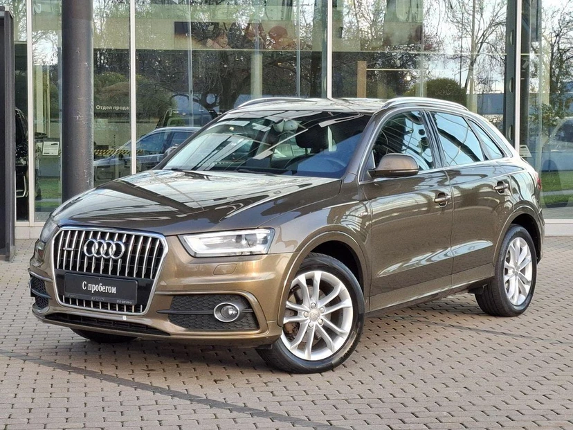 Audi Q3 I поколение (8U) 2.0 AMT 4WD (170 л.с.) Base Коричневый 2014 с пробегом 114 415 км