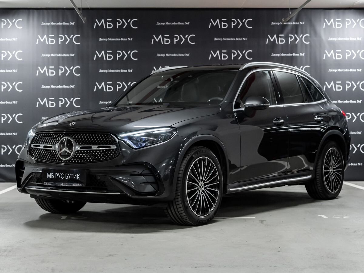 Автомобиль Mercedes-Benz GLC II поколение (X254) 2.0 AT 4Matic (258 л.с.) Base Чёрный 2025 с пробегом 5 100 км