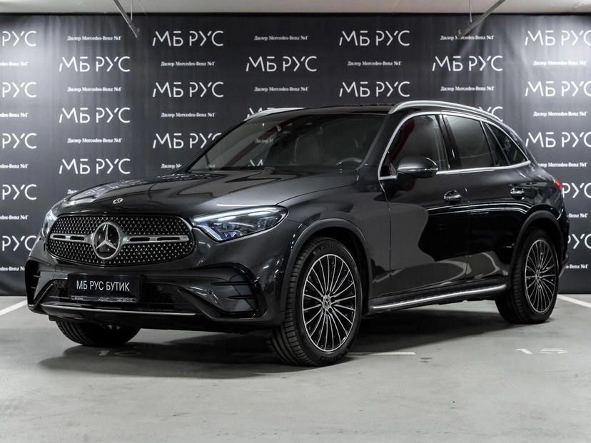 Автомобиль Mercedes-Benz GLC II поколение (X254) 2.0 AT 4Matic (258 л.с.) Base Чёрный 2025 с пробегом 5 100 км