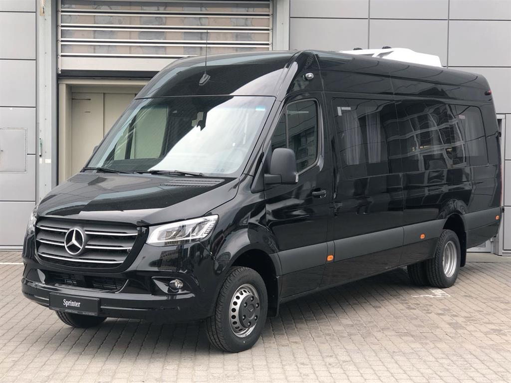 Коммерческий транспорт Mercedes-Benz Sprinter III поколение (W907/W910) 2.1d MT L4H2 5.5т. (163 л.с.) Comfort Черный 2022 новый