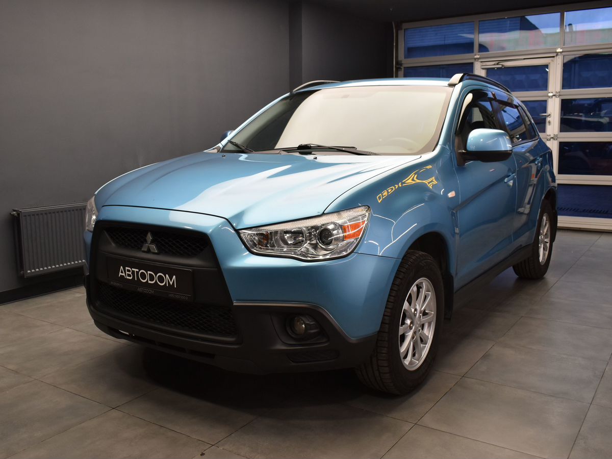 Mitsubishi ASX I поколение 1.8 CVT (140 л.с.) Invite Синий 2011 с пробегом 138 879 км