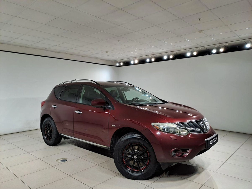 Автомобиль Nissan Murano II поколение (Z51) 3.5 CVT 4WD (249 л.с.) LE+ Красный 2008 с пробегом 238 844 км