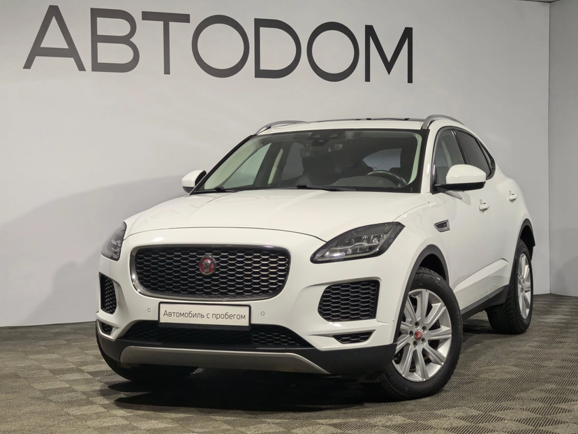 Автомобиль Jaguar E-Pace I поколение 2.0d AT 4WD (180 л.с.) S Белый 2018 с пробегом 66 229 км