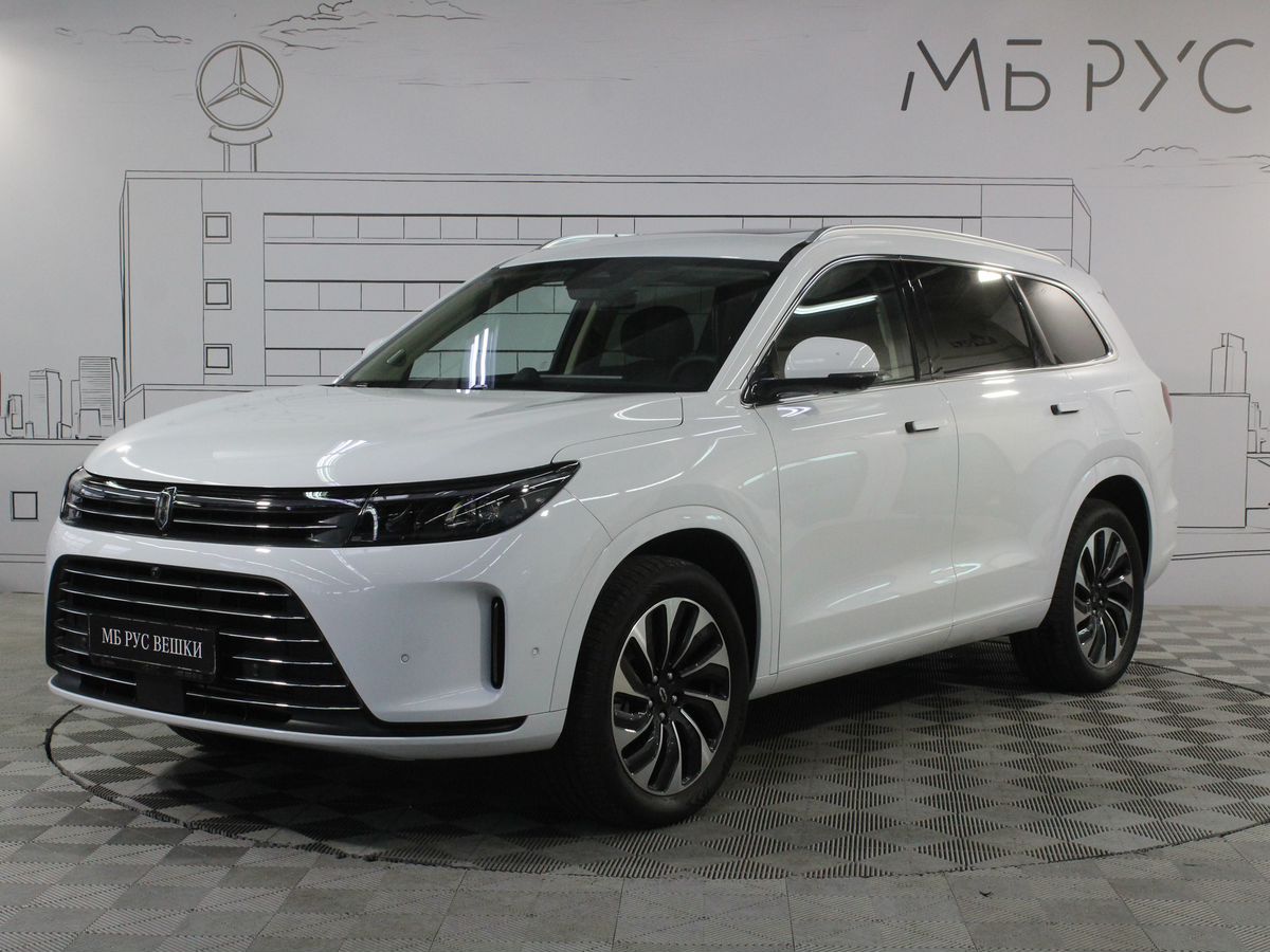 AITO M7 I поколение 1.5hyb AT 4WD (449 л.с.) Luxury Белый 2023 с пробегом 2 210 км