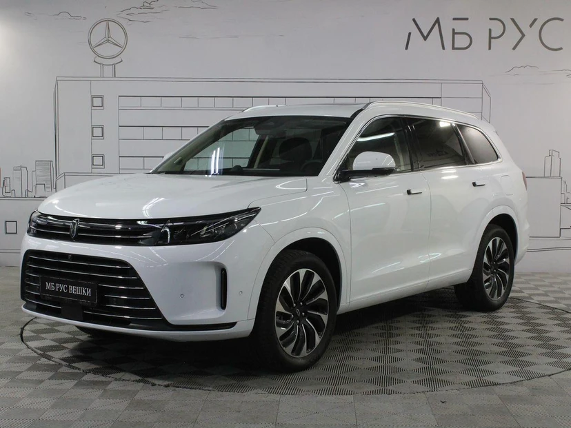 AITO M7 I поколение 1.5hyb AT 4WD (449 л.с.) Luxury Белый 2023 с пробегом 2 210 км
