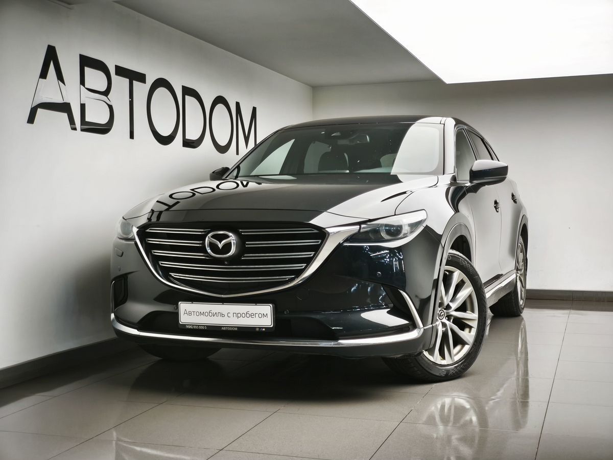 Mazda CX-9 II поколение 2.5 AT 4WD (231 л.с.) Supreme Чёрный 2019 с пробегом 188 252 км