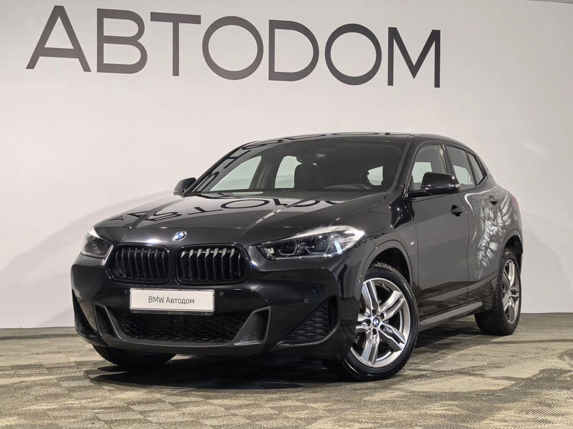Автомобиль BMW X2 I поколение (F39) 2.0d AT 4WD (150 л.с.) M Sport Чёрный 2022 с пробегом 84 156 км