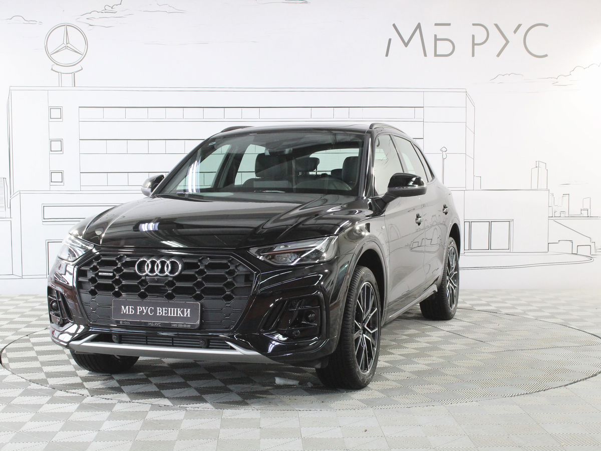 Автомобиль Audi Q5 II (FY) [рестайлинг] 2.0 AMT 4WD (245 л.с.) Premium Edition Чёрный 2025 с пробегом 58 км