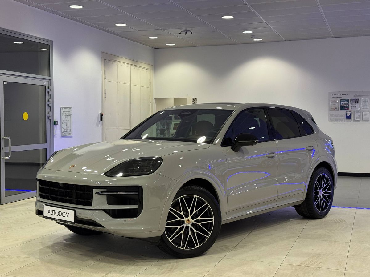 Автомобиль Porsche Cayenne III [рестайлинг] 3.0 AT 4WD (353 л.с.) Base Серый 2026 