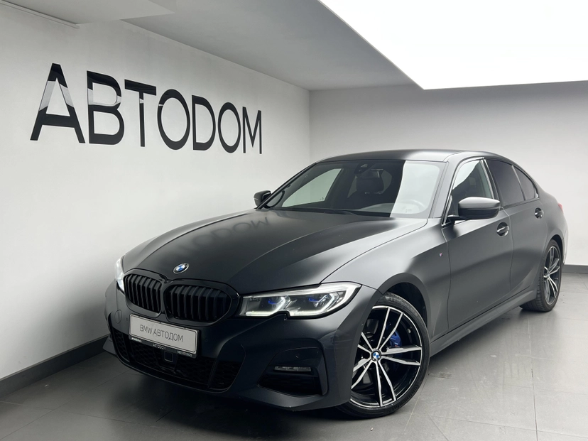 Автомобиль BMW 3 серии VII поколение (G20/G21/G28) 320 2.0d AT 4WD (190 л.с.) M Sport Чёрный 2020 с пробегом 154 100 км