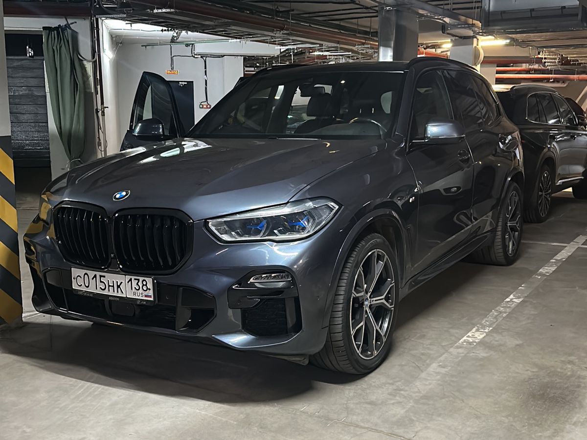 BMW X5 IV поколение (G05) 3.0d AT 4WD (340 л.с.) M Sport Pro Серый 2020 с пробегом 124 797 км