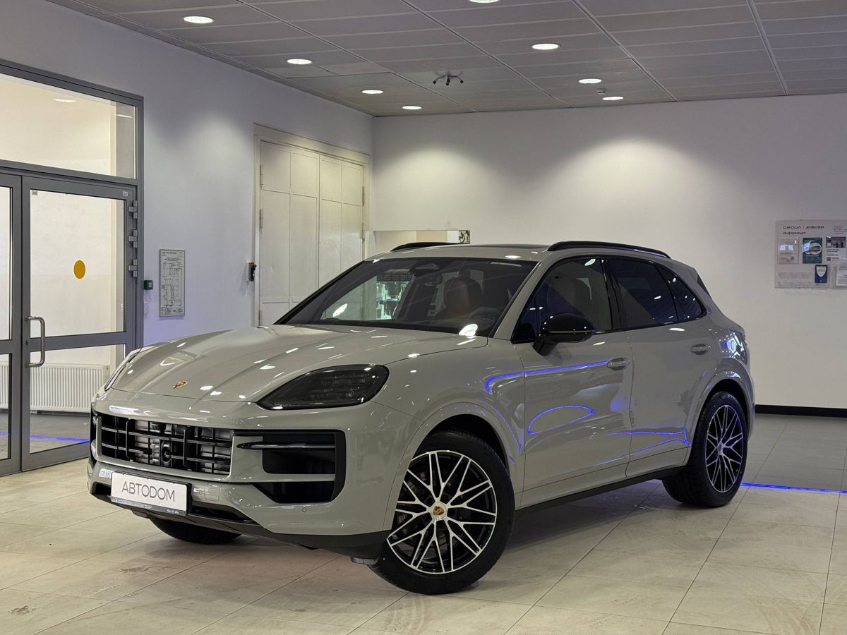 Автомобиль Porsche Cayenne III [рестайлинг] 3.0 AT 4WD (353 л.с.) Base Серый 2026 
