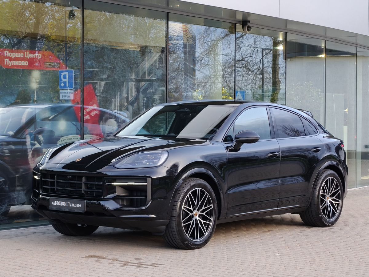 Porsche Cayenne III [рестайлинг] 3.0 AT 4WD (353 л.с.) Coupé Чёрный 2026 с пробегом 39 км
