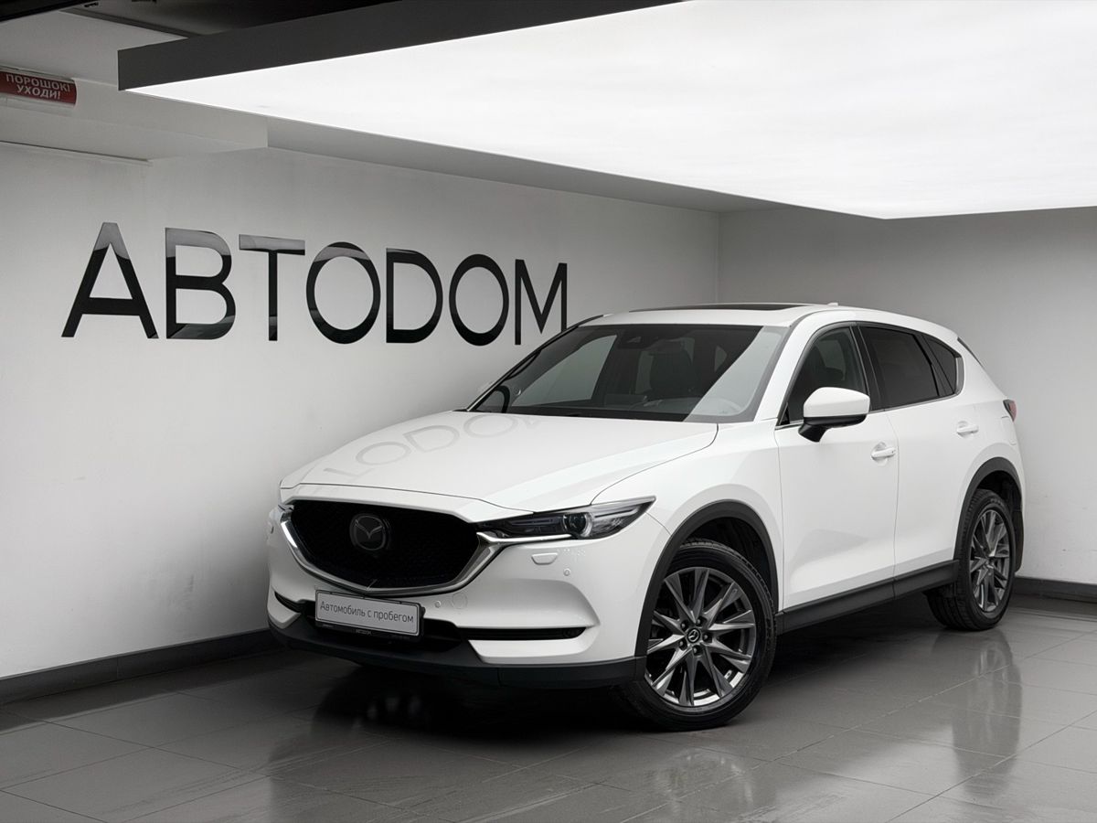 Mazda CX-5 II поколение 2.5 AT 4WD (194 л.с.) Supreme (2017-2020) Белый 2021 с пробегом 72 697 км