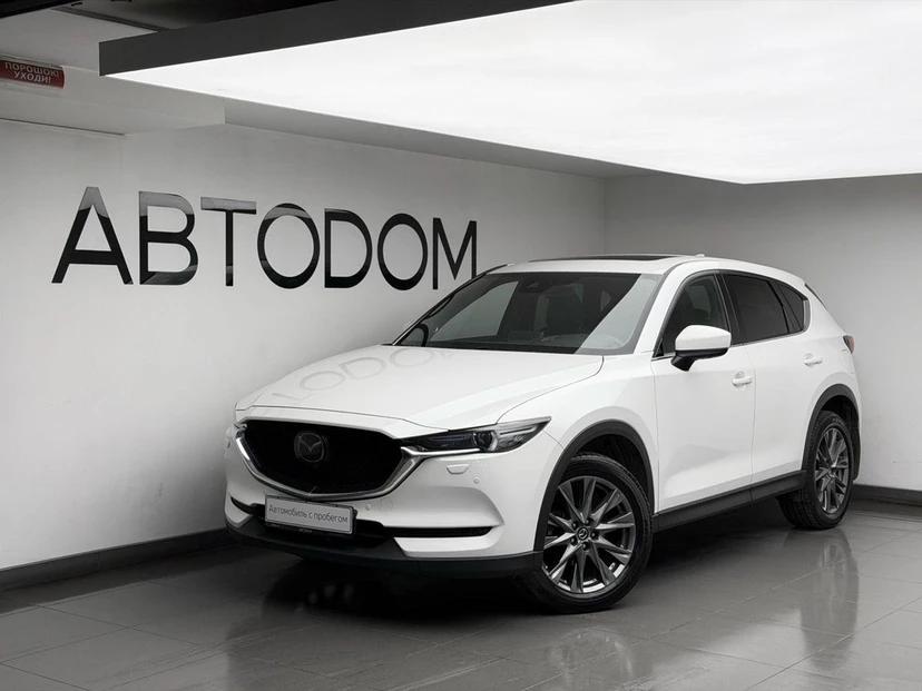 Mazda CX-5 II поколение 2.5 AT 4WD (194 л.с.) Supreme (2017-2020) Белый 2021 с пробегом 72 697 км