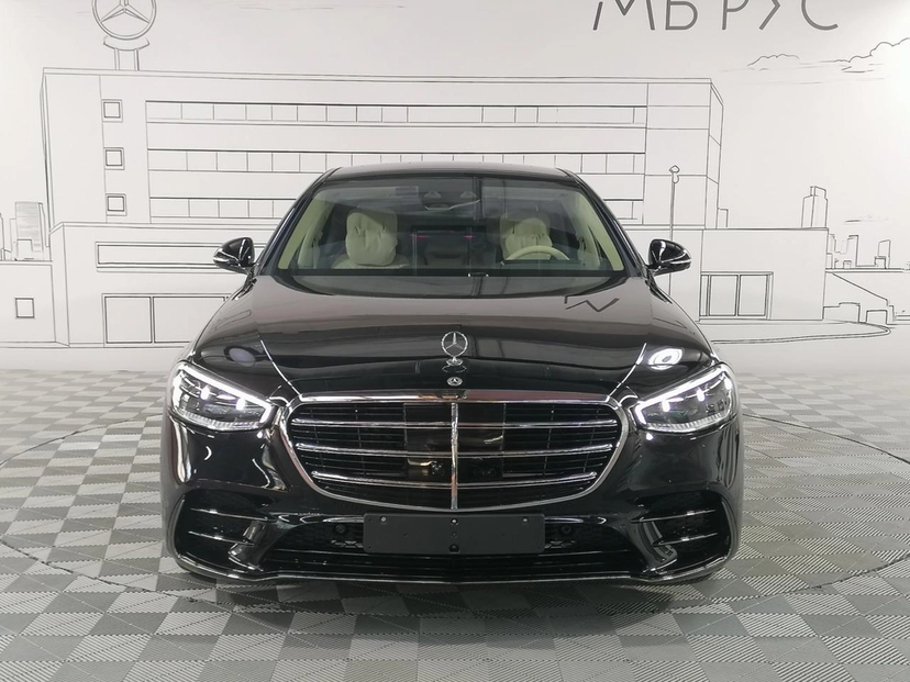 Автомобиль Mercedes-Benz S-Класс VII поколение (W223) 3.0 AT 4Matic (449 л.с.) Base Чёрный 2024