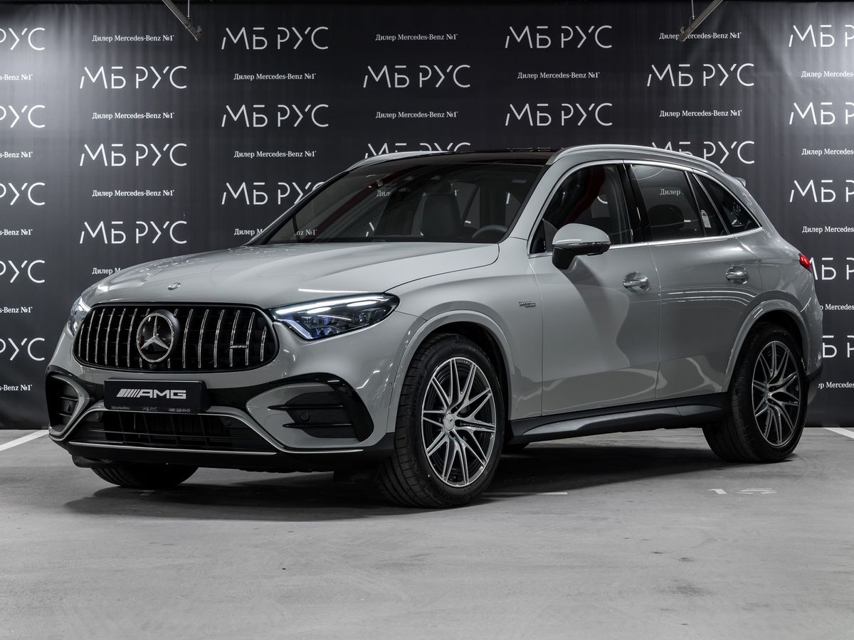 Автомобиль Mercedes-Benz GLC AMG II поколение (X254) 2.0 AT 4WD (421 л.с.) Base Серый 2025 с пробегом 51 км