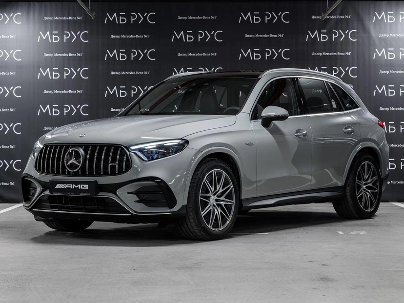 Автомобиль Mercedes-Benz GLC AMG II поколение (X254) 2.0 AT 4WD (421 л.с.) Base Серый 2025 с пробегом 51 км