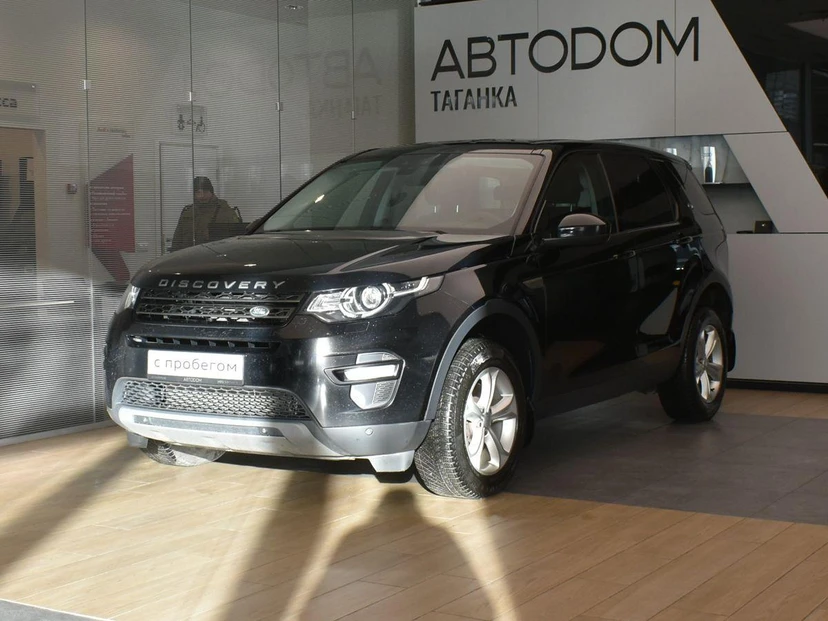 Land Rover Discovery Sport I поколение 2.0d AT 4WD (150 л.с.) SE Чёрный 2017 с пробегом 133 252 км