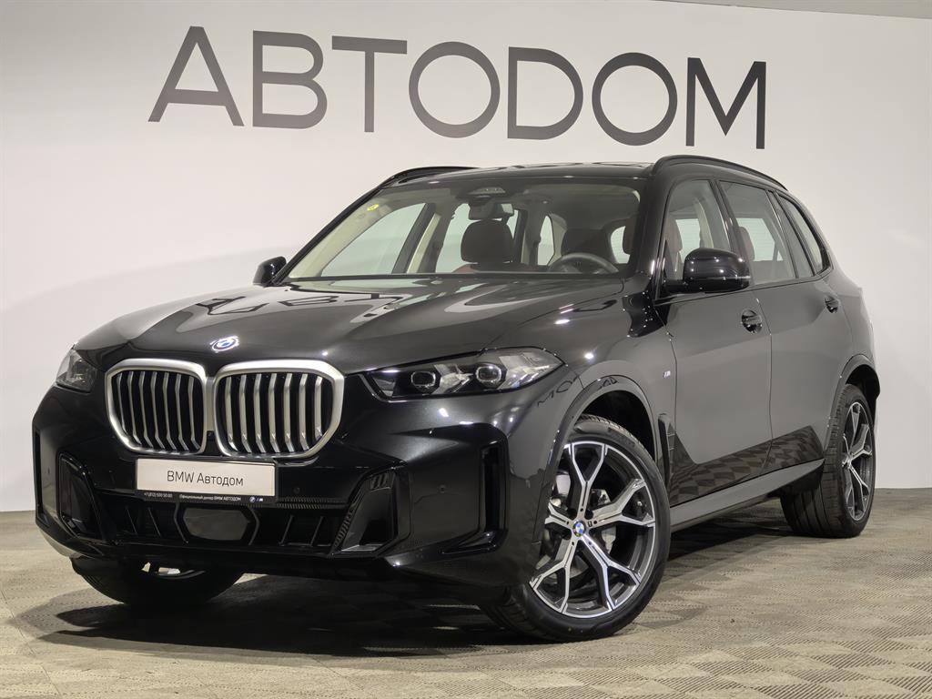 Автомобиль BMW X5 IV (G05) [рестайлинг] 2.0 AT 4WD (258 л.с.) Base Чёрный 2025 