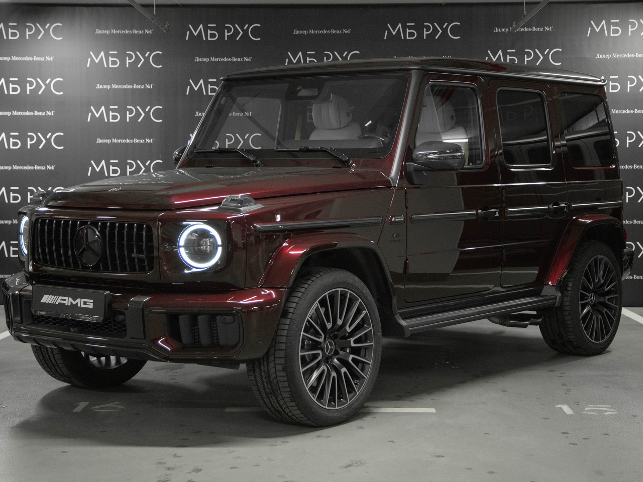Mercedes-Benz G-Класс AMG II (W463) [рестайлинг] G 63 4.0 AT 4Matic (585 л.с.) AMG G 63 Красный 2026 