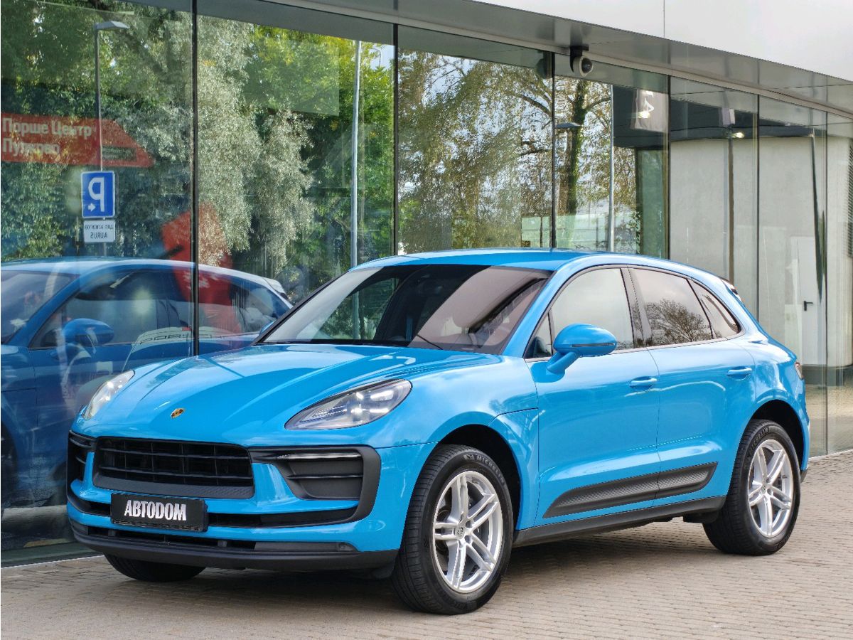 Porsche Macan I [2-й рестайлинг] 2.0 AMT 4WD (265 л.с.) T Голубой 2021 с пробегом 49 000 км