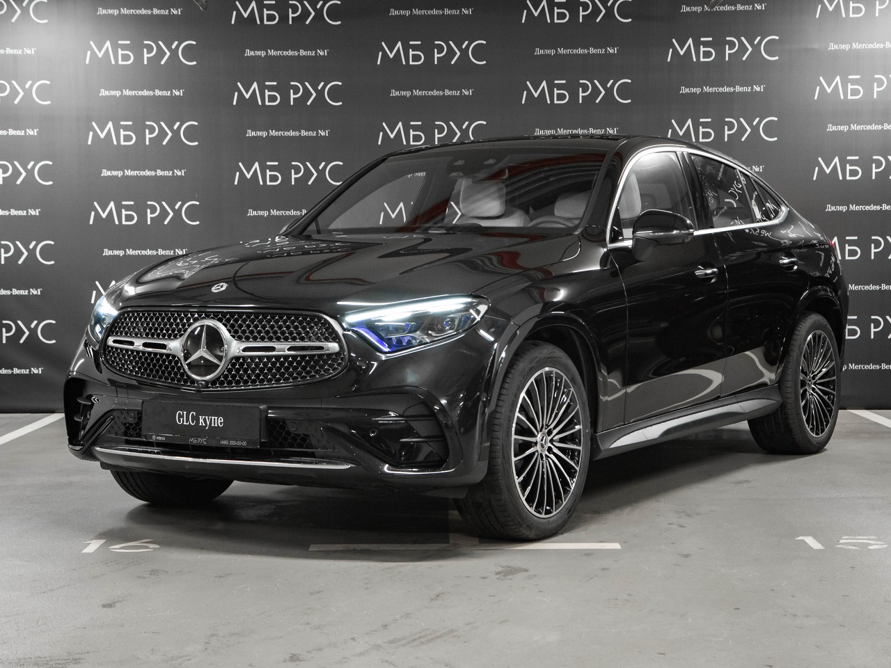 Mercedes-Benz GLC coupe II поколение (C254) 2.0 AT 4Matic (258 л.с.) Base Чёрный 2026 