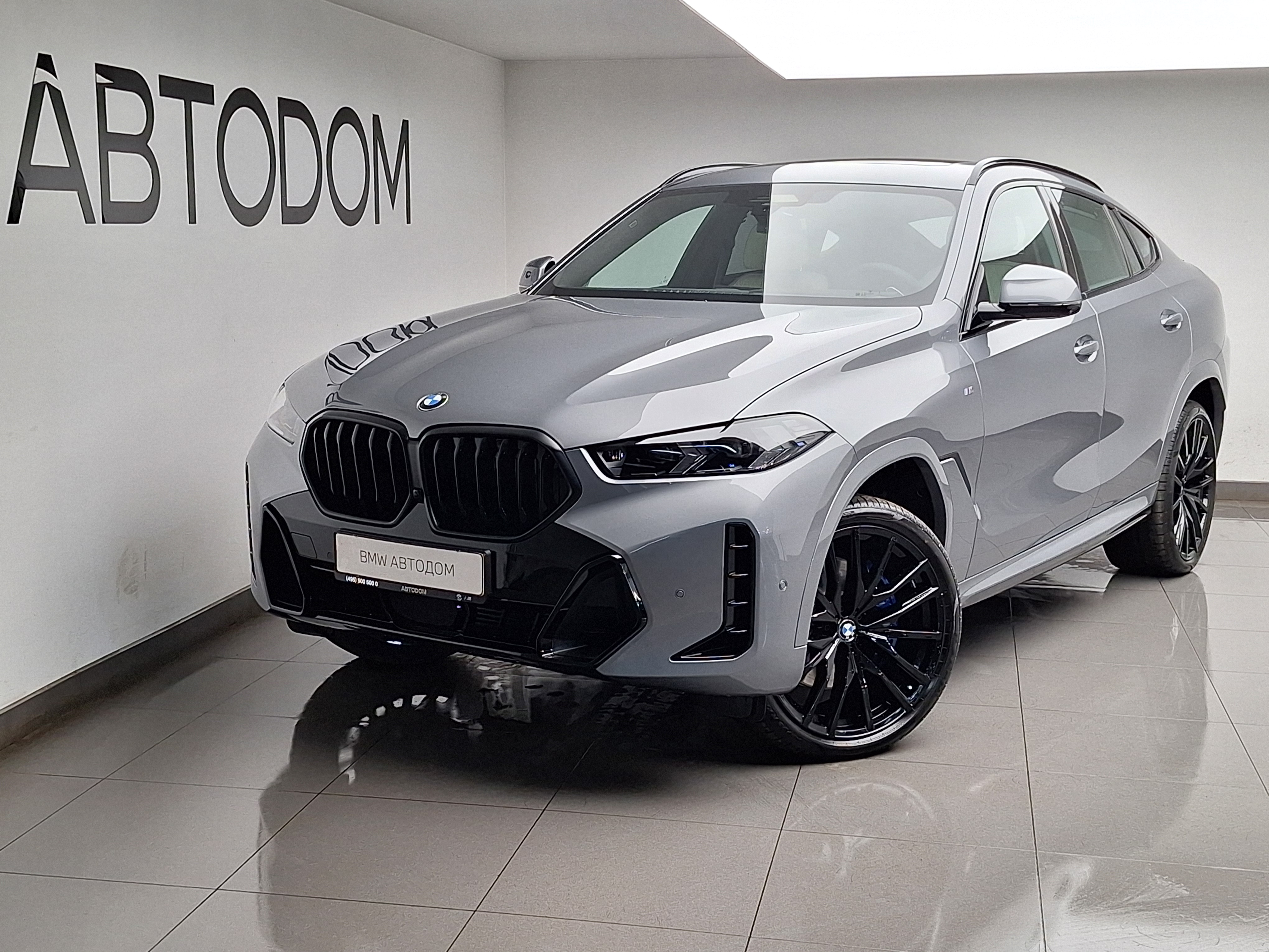 BMW X6 III (G06) [рестайлинг] 3.0d AT 4WD (286 л.с.) M Sport Серый 2026 