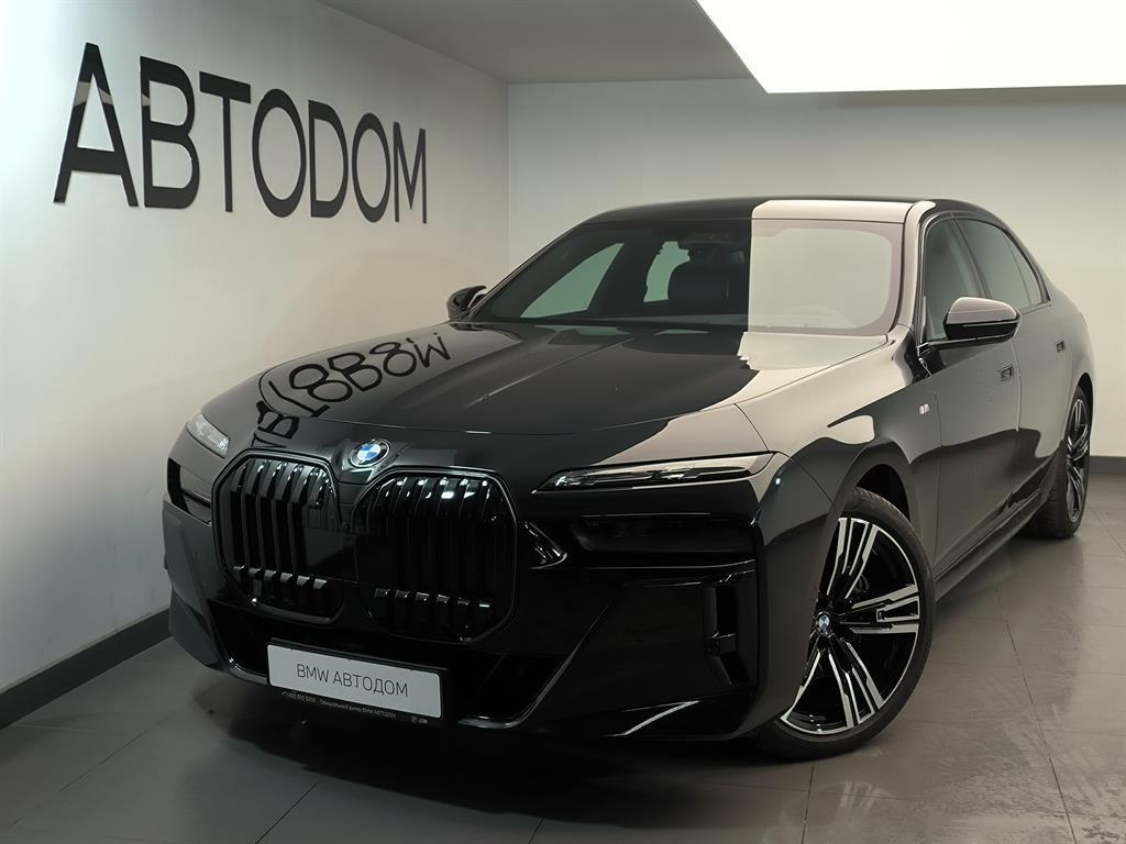 Автомобиль BMW 7 серии VII поколение (G70) 3.0d AT 4WD (286 л.с.) Base Чёрный 2025 