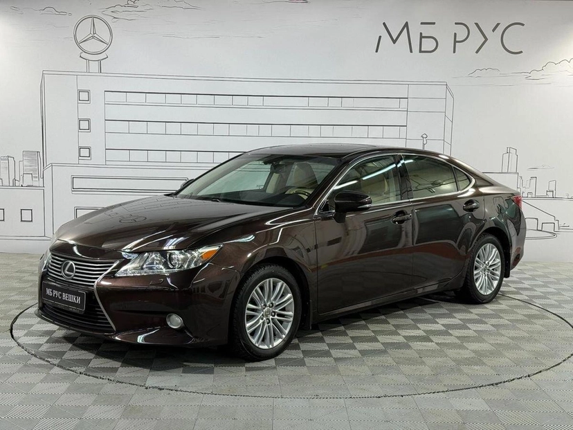 Автомобиль Lexus ES VI поколение 2.5 AT (184 л.с.) Premium Коричневый 2013 с пробегом 177 280 км