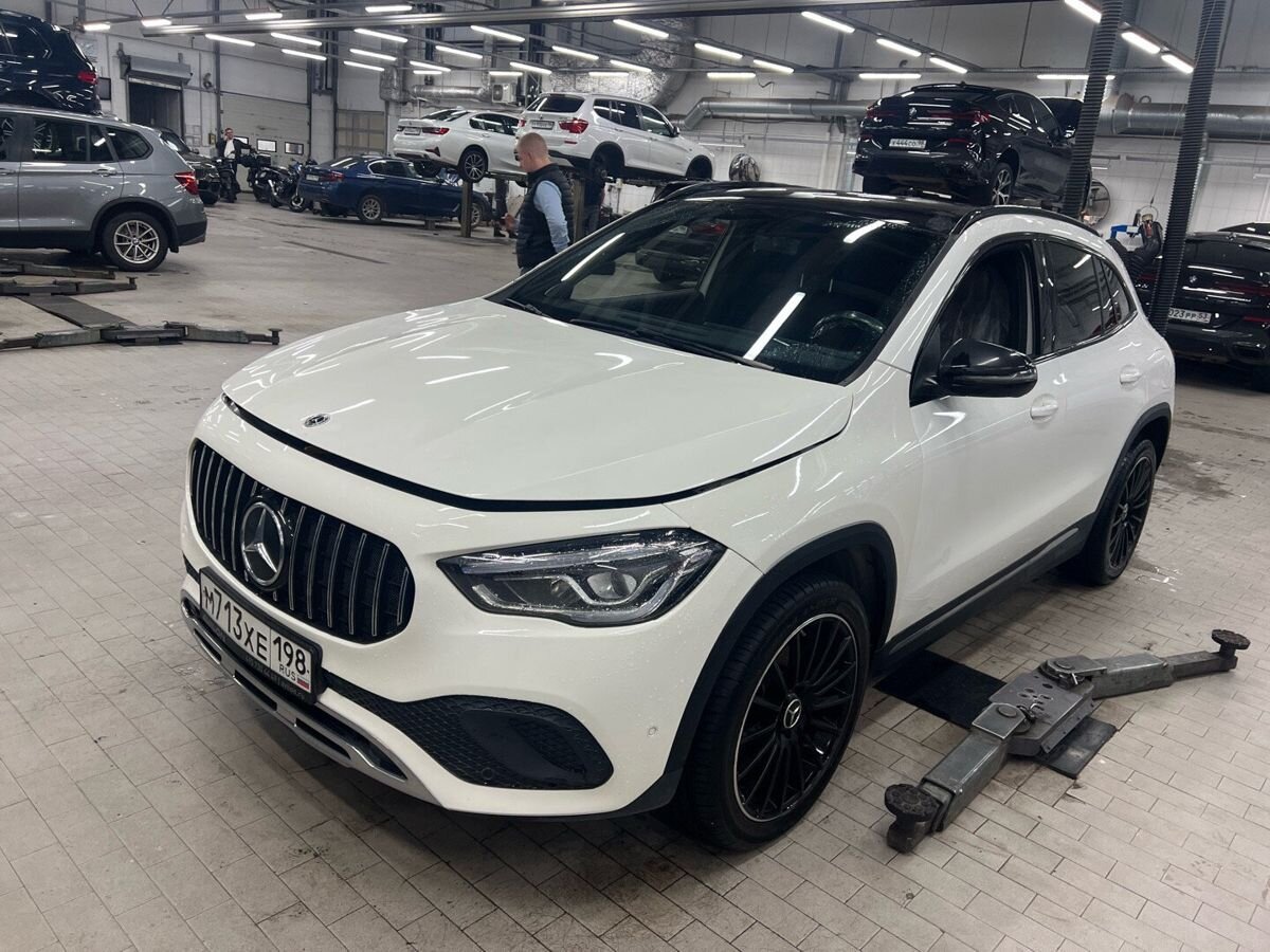 Mercedes-Benz GLA II поколение (H247) 250 2.0 AMT 4Matic (224 л.с.) Progressive Белый 2020 с пробегом 70 124 км