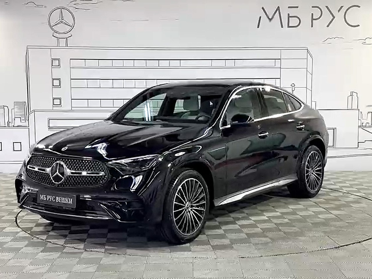 Mercedes-Benz GLC coupe II поколение (C254) 2.0 AT 4Matic (258 л.с.) Base Чёрный 2026 