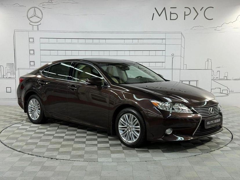 Автомобиль Lexus ES VI поколение 2.5 AT (184 л.с.) Premium Коричневый 2013 с пробегом 177 280 км