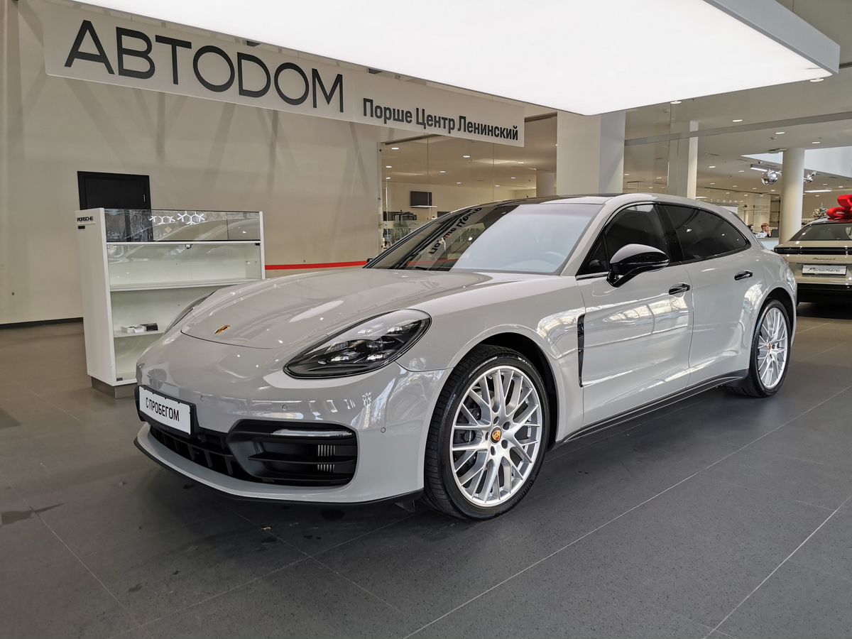 Автомобиль Porsche Panamera II [рестайлинг] 4 2.9 AMT 4WD (330 л.с.) Base Серый 2022 с пробегом 46 702 км