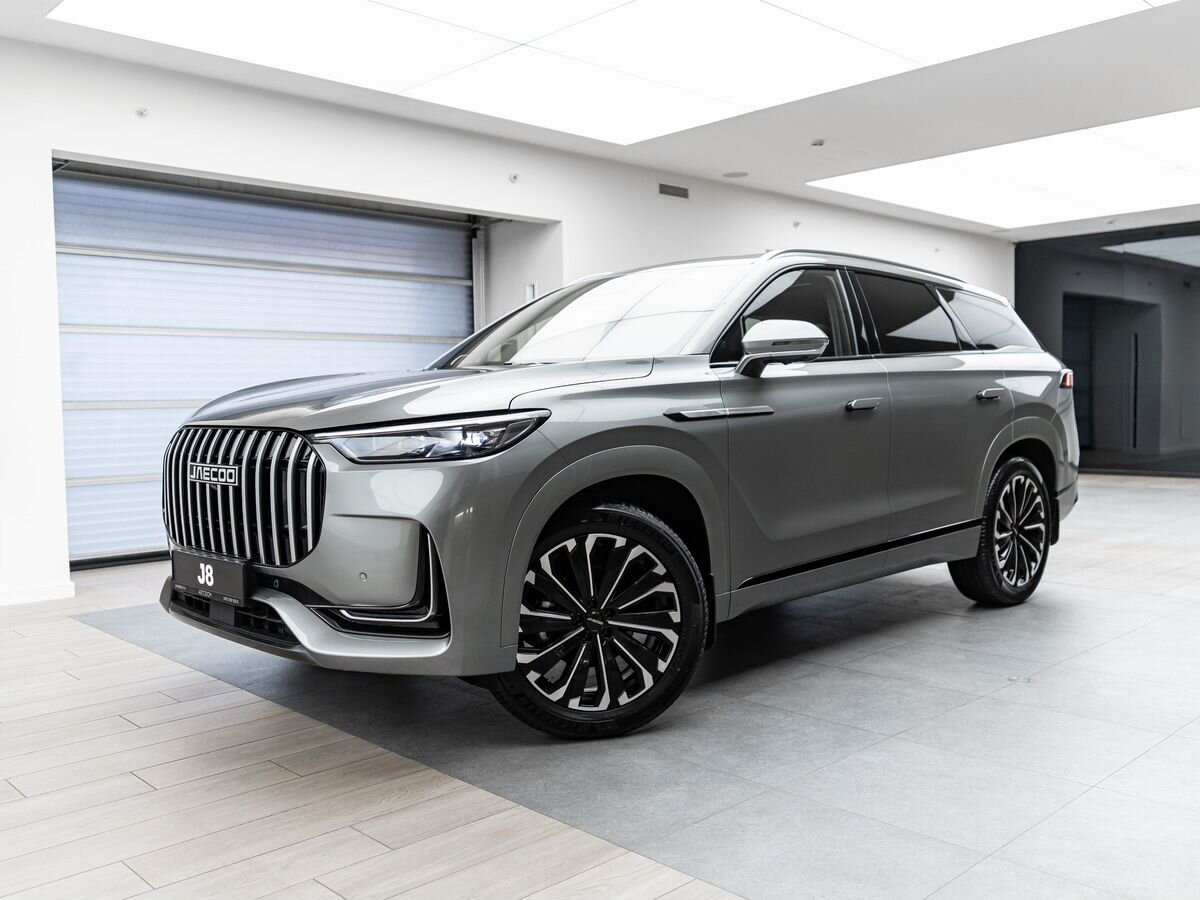 Автомобиль Jaecoo J8 I поколение 2.0 AMT 4WD (249 л.с.) Supreme Серебристый 2025 