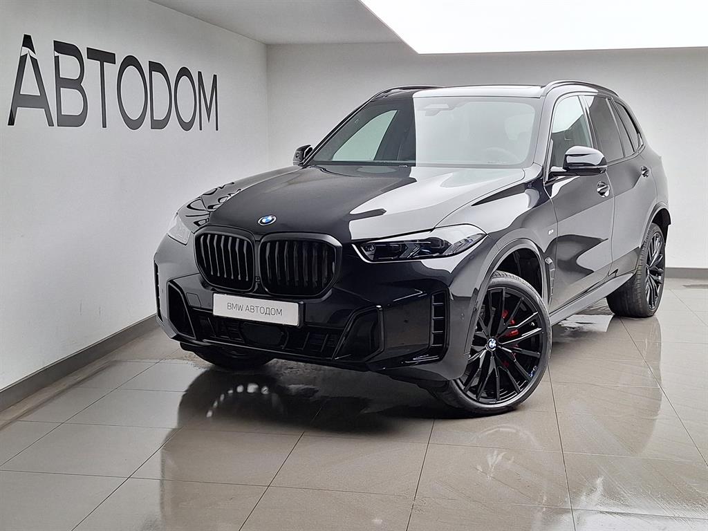 Автомобиль BMW X5 IV (G05) [рестайлинг] 3.0d AT 4WD (352 л.с.) Base Чёрный 2025 