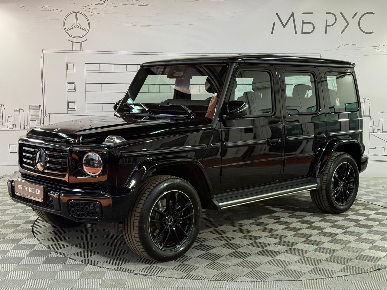 Автомобиль Mercedes-Benz G-Класс III (W463) [рестайлинг] G 450 3.0d AT 4Matic (367 л.с.) G 450 d Standard Чёрный 2025 