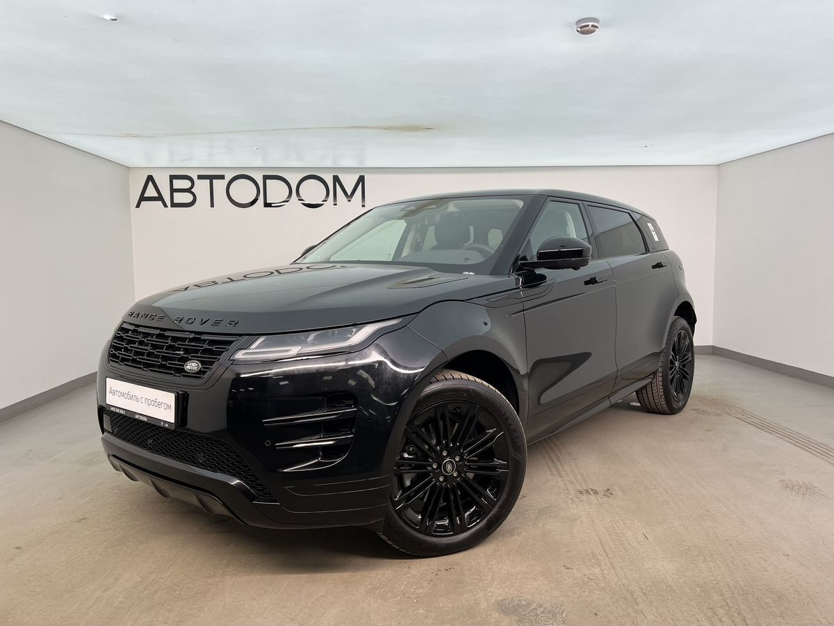 Автомобиль Land Rover Range Rover Evoque II [рестайлинг] 2.0 AT 4WD (249 л.с.) SE Чёрный 2025 
