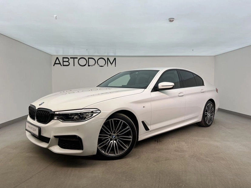 Автомобиль BMW 5 серии VII поколение (G30/G31) 530 3.0d AT 4WD (249 л.с.) M Sport Белый 2018 с пробегом 177 907 км