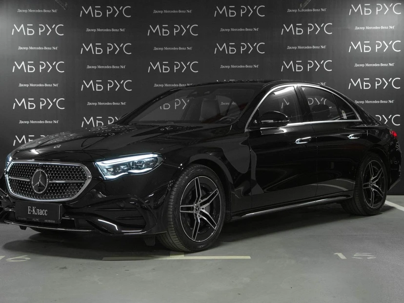 Mercedes-Benz E-Класс VI поколение (W214/S214) 2.0 AT 4Matic (258 л.с.) AMG Line Чёрный 2026