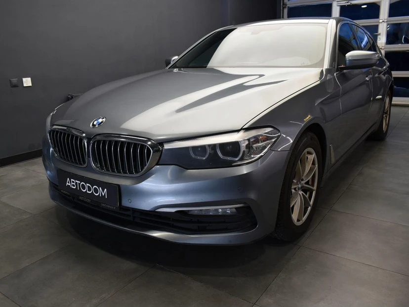 BMW 5 серии VII поколение (G30/G31) 520 2.0 AT (184 л.с.) Business Серый 2017 с пробегом 156 000 км