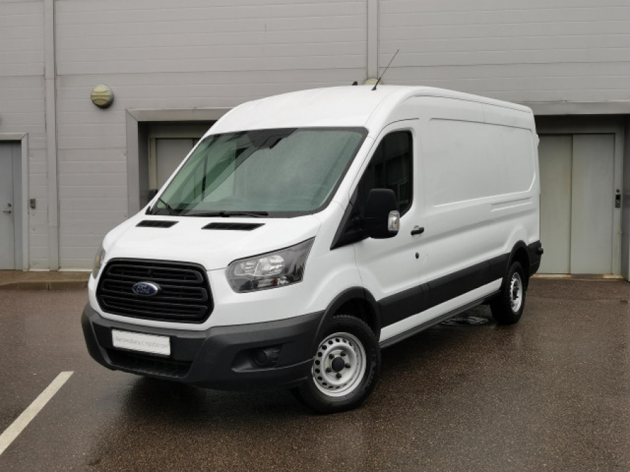 Коммерческий транспорт Ford Transit VIII поколение 2.2d MT RWD (125 л.с.) Base Белый 2021 с пробегом 24925 км