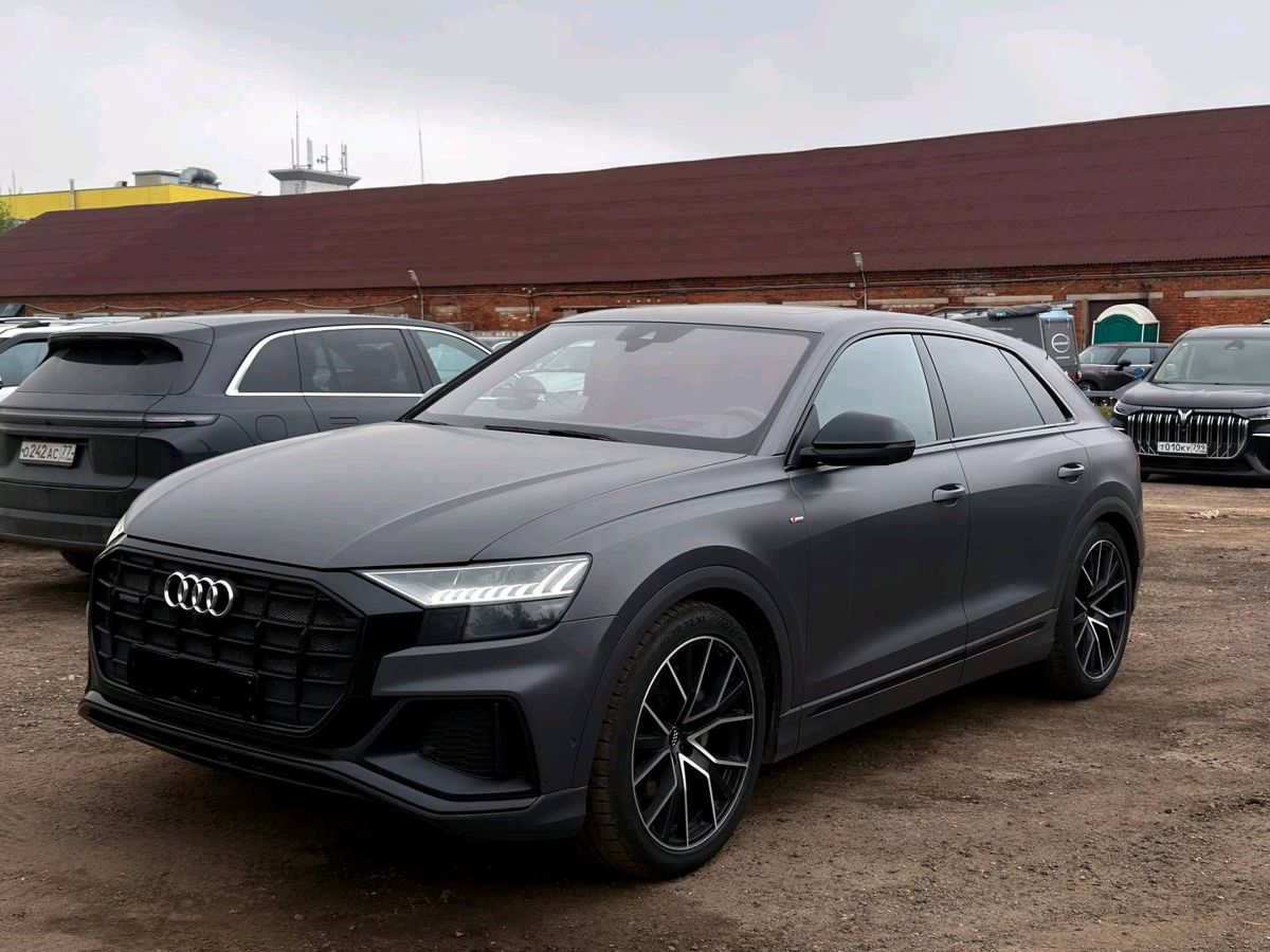 Audi Q8 I поколение (4M) 3.0d AT 4WD (249 л.с.) Design Синий 2020 с пробегом 113 833 км