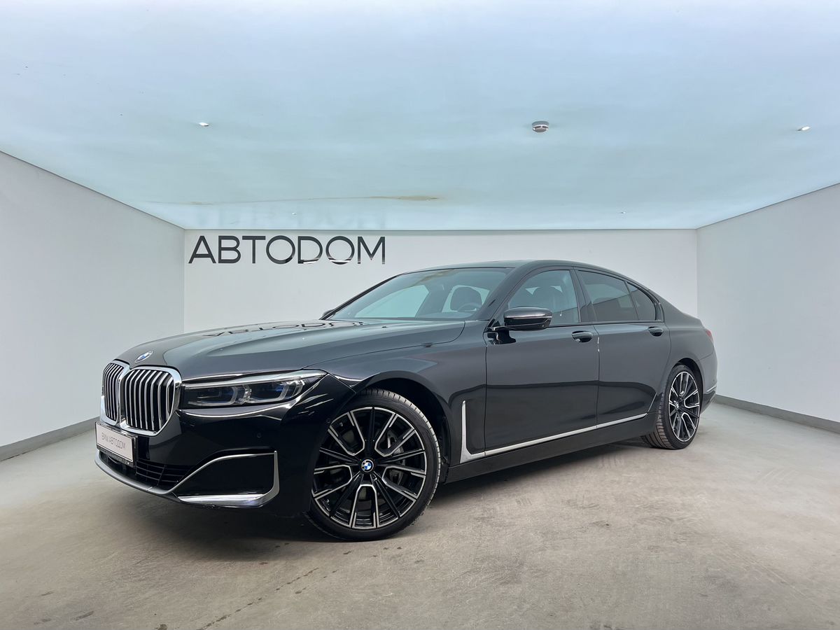 BMW 7 серии VI (G11/G12) [рестайлинг] 730 3.0d AT 4WD (286 л.с.) Base Чёрный 2022 с пробегом 52 972 км
