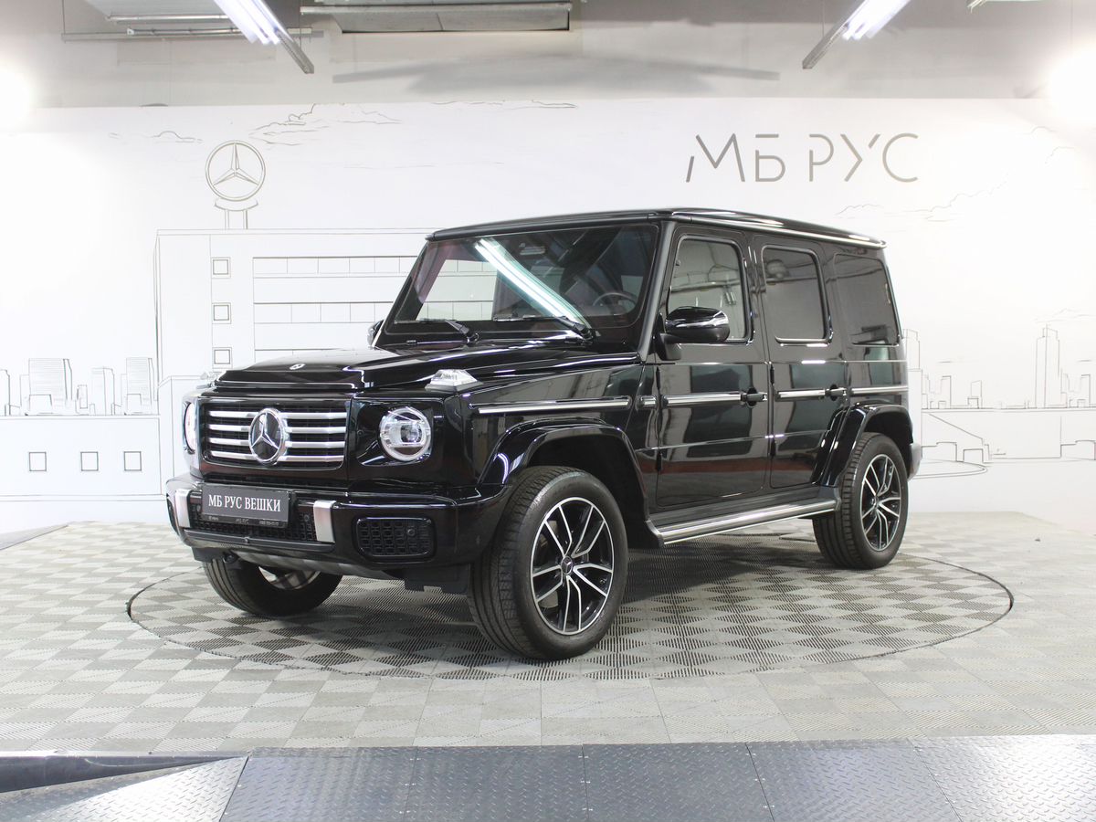 Mercedes-Benz G-Класс III (W463) [рестайлинг] G 450 3.0d AT 4Matic (367 л.с.) G 450 d AMG Line Чёрный 2024 с пробегом 14 200 км