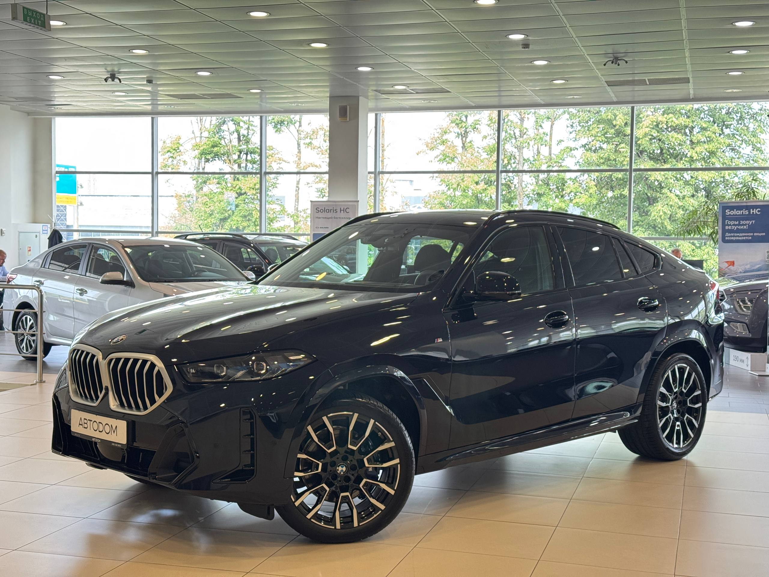 BMW X6 III (G06) [рестайлинг] 3.0 AT 4WD (381 л.с.) xDrive40i Чёрный 2025 