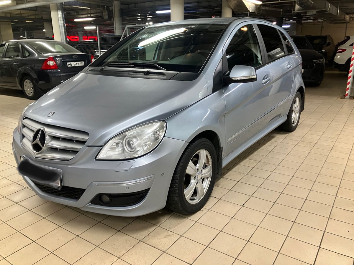 Автомобиль Mercedes-Benz B-Класс I (W245) [рестайлинг] 200 2.0 CVT (136 л.с.) Особая серия Голубой 2010 с пробегом 176 732 км