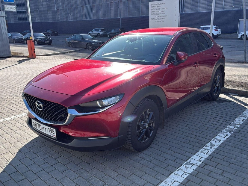 Автомобиль Mazda CX-30 I поколение 2.0 AT (150 л.с.) Supreme Красный 2021 с пробегом 33 389 км