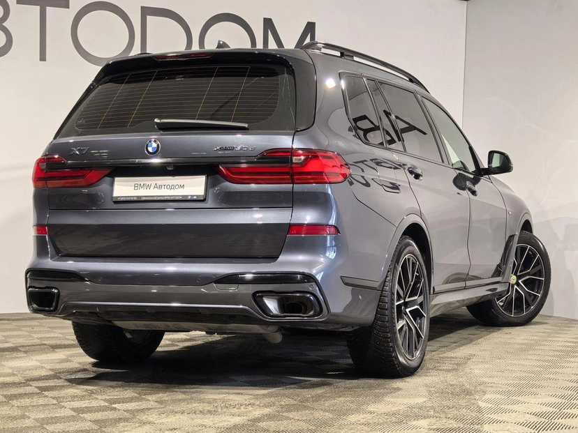 Автомобиль BMW X7 I поколение (G07) 3.0d AT 4WD (249 л.с.) M Sport Pro Серый 2022 с пробегом 102 175 км